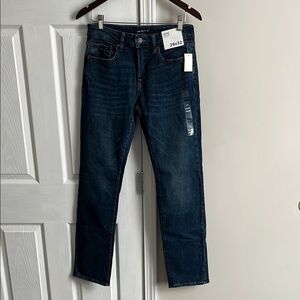 Aeropostale men’s dark wash straight fit jeans
